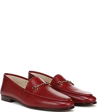 Sam Edelman Loraine Leather Bit Buckle Flat Loafers
