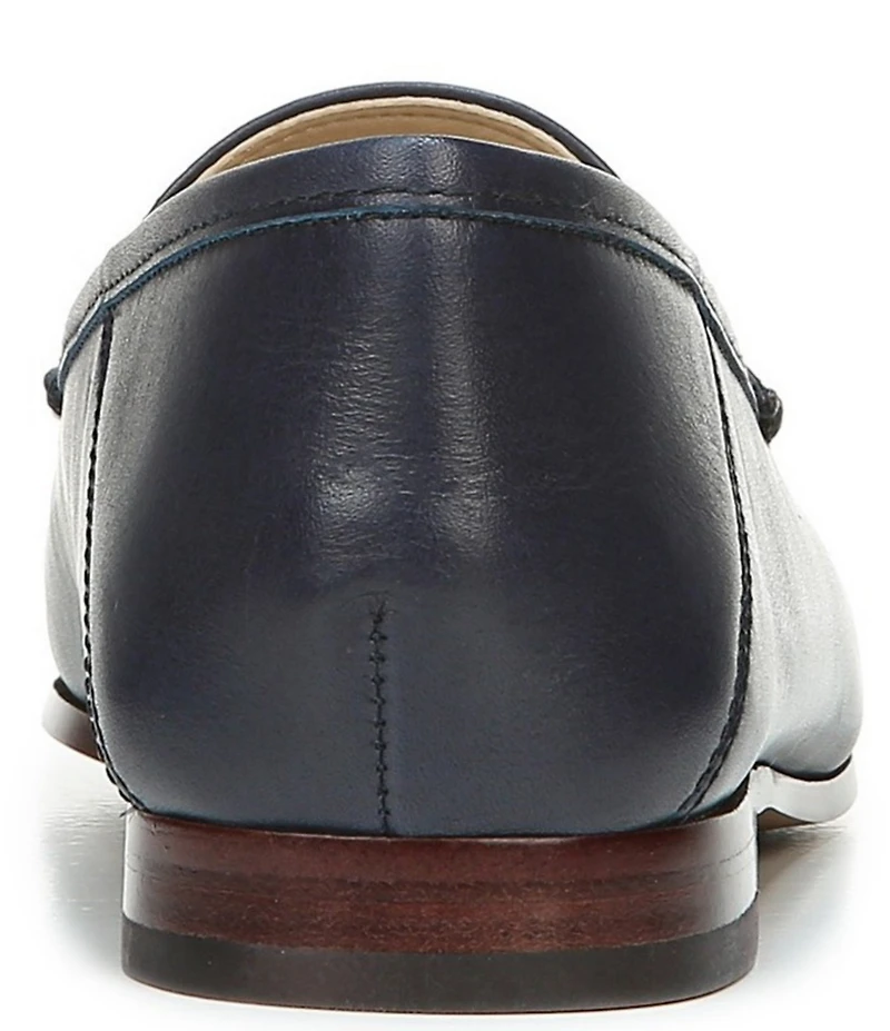Sam Edelman Loraine Leather Bit Buckle Flat Loafers