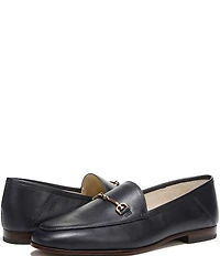 Sam Edelman Loraine Leather Bit Buckle Flat Loafers