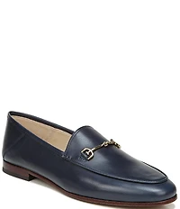 Sam Edelman Loraine Leather Bit Buckle Flat Loafers