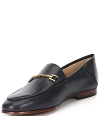 Sam Edelman Loraine Leather Bit Buckle Flat Loafers