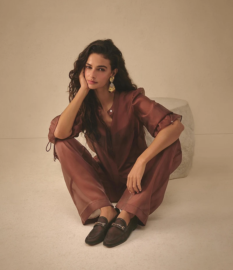 Sam Edelman Loraine Mesh Bit Buckle Loafers