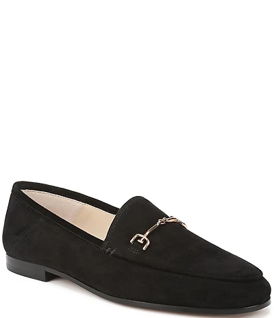 Sam Edelman Loraine Suede Bit Buckle Loafers