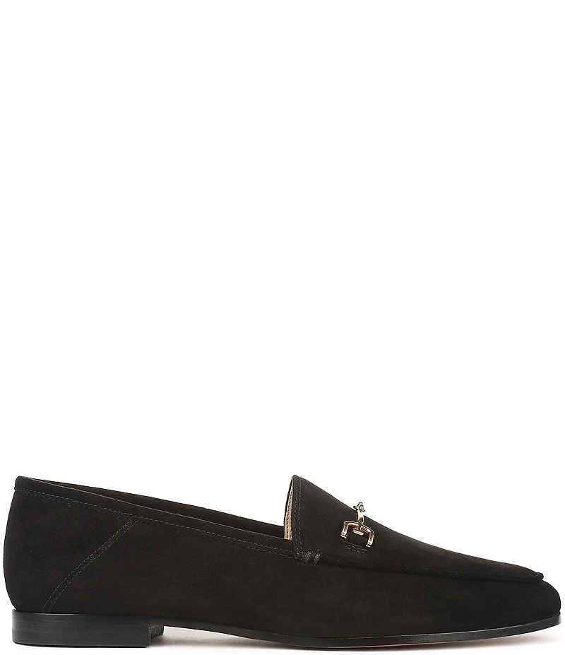 Sam Edelman Loraine Suede Bit Buckle Loafers