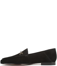 Sam Edelman Loraine Suede Bit Buckle Loafers