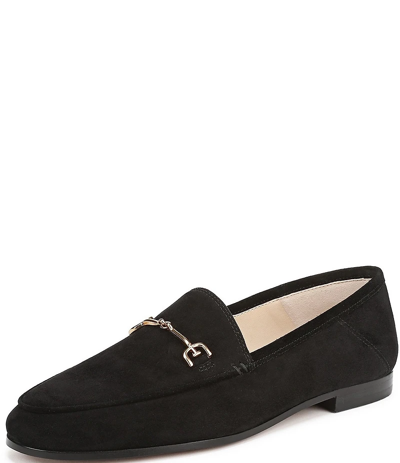Sam Edelman Loraine Suede Bit Buckle Loafers