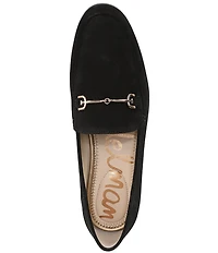 Sam Edelman Loraine Suede Bit Buckle Loafers