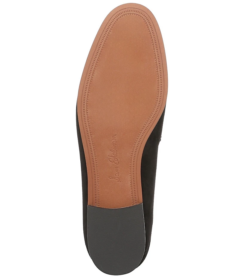 Sam Edelman Loraine Suede Bit Buckle Loafers