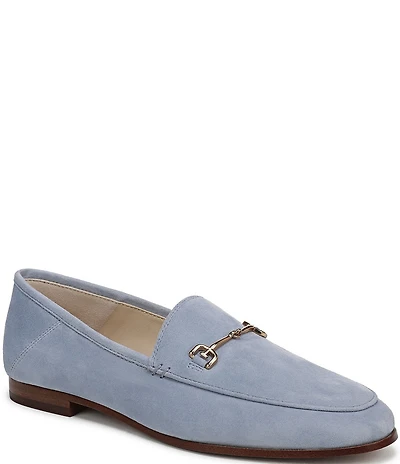 Sam Edelman Loraine Suede Bit Buckle Loafers