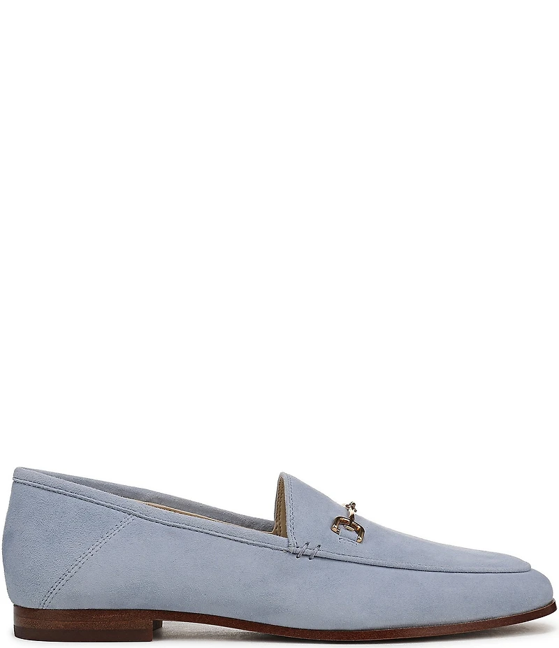 Sam Edelman Loraine Suede Bit Buckle Loafers