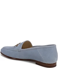 Sam Edelman Loraine Suede Bit Buckle Loafers