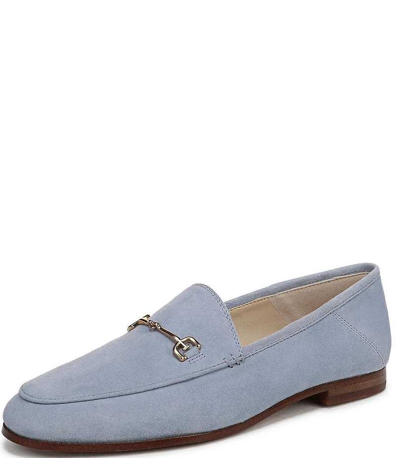 Sam Edelman Loraine Suede Bit Buckle Loafers