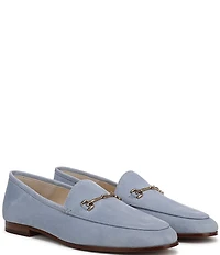 Sam Edelman Loraine Suede Bit Buckle Loafers