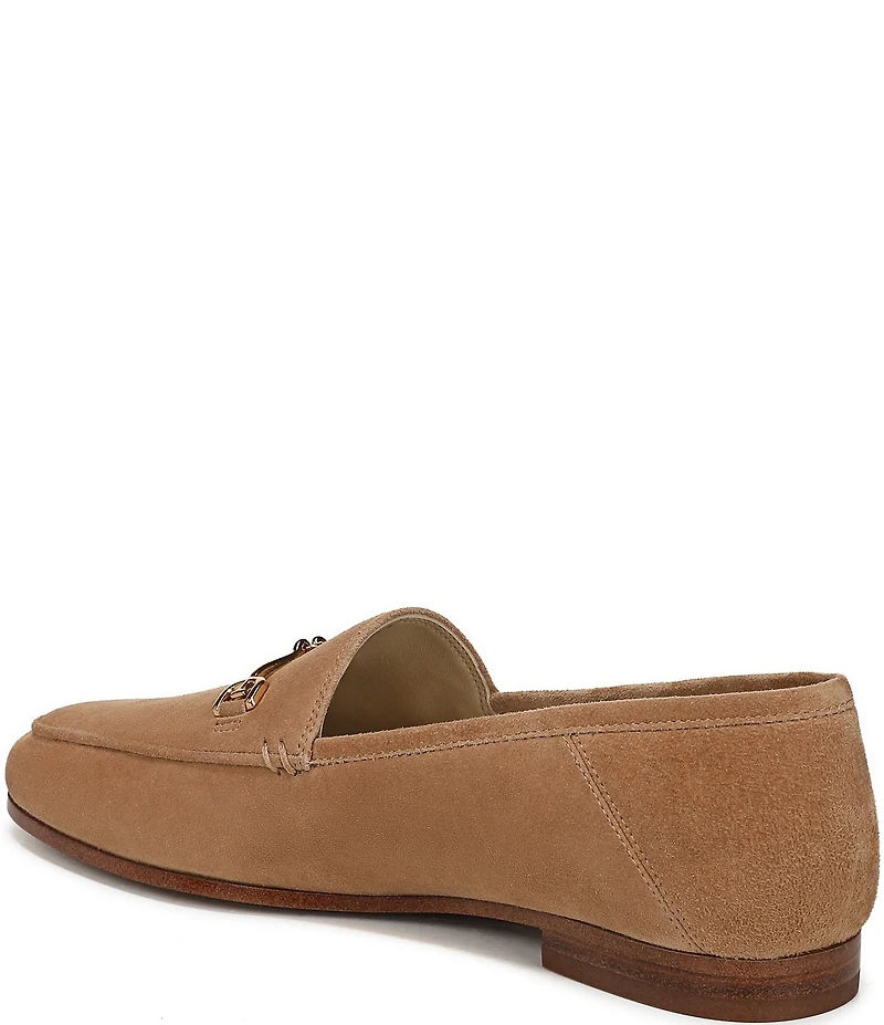 Sam Edelman Loraine Suede Bit Buckle Loafers