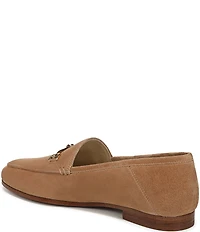 Sam Edelman Loraine Suede Bit Buckle Loafers