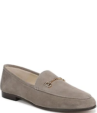 Sam Edelman Loraine Suede Bit Buckle Loafers