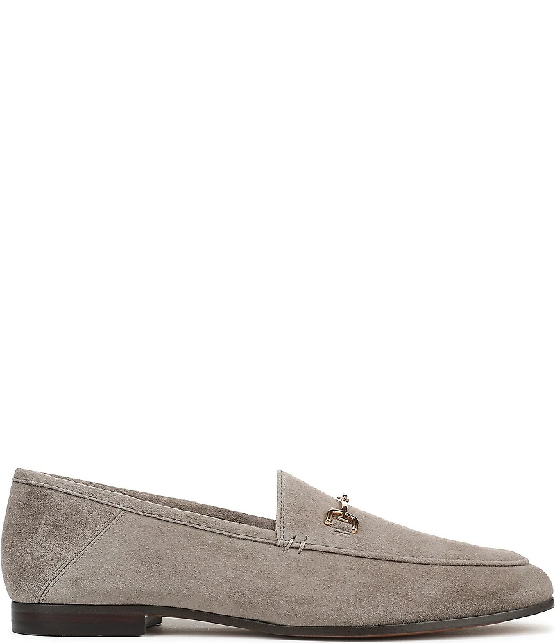 Sam Edelman Loraine Suede Bit Buckle Loafers