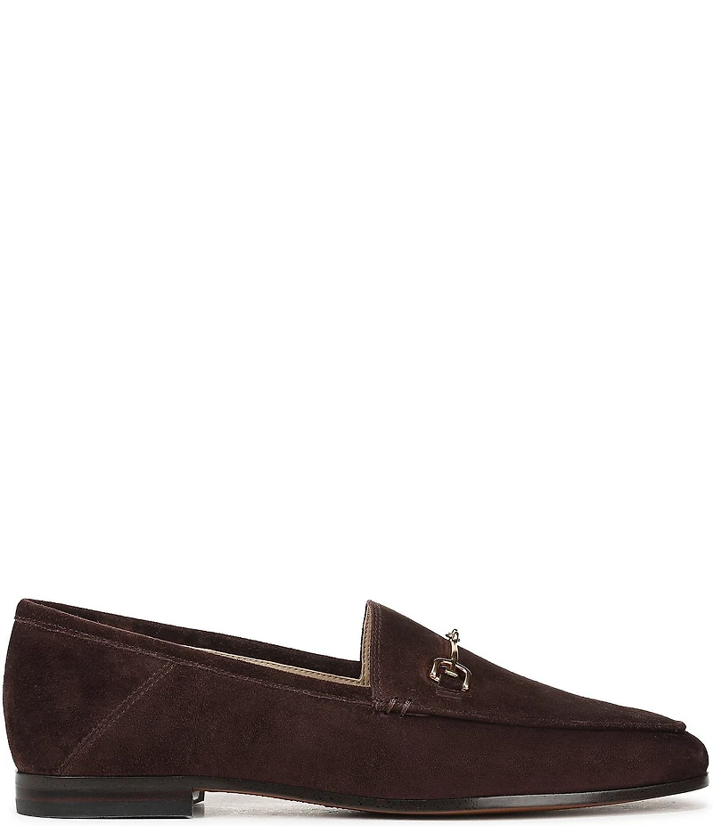Sam Edelman Loraine Suede Bit Buckle Loafers