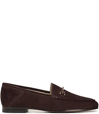 Sam Edelman Loraine Suede Bit Buckle Loafers