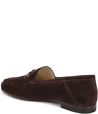 Sam Edelman Loraine Suede Bit Buckle Loafers