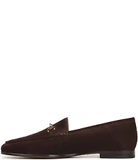 Sam Edelman Loraine Suede Bit Buckle Loafers