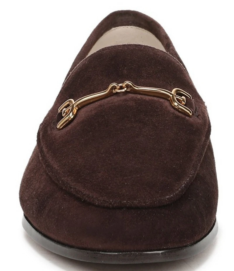 Sam Edelman Loraine Suede Bit Buckle Loafers