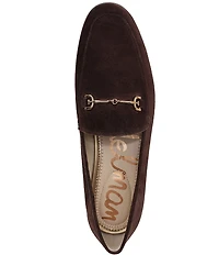 Sam Edelman Loraine Suede Bit Buckle Loafers