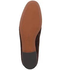 Sam Edelman Loraine Suede Bit Buckle Loafers
