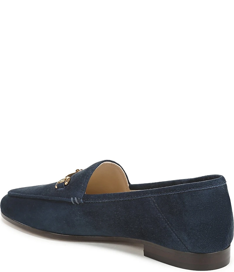 Sam Edelman Loraine Suede Bit Buckle Loafers