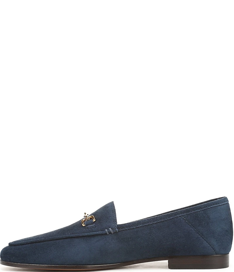 Sam Edelman Loraine Suede Bit Buckle Loafers