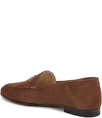 Sam Edelman Loraine Suede Bit Buckle Loafers