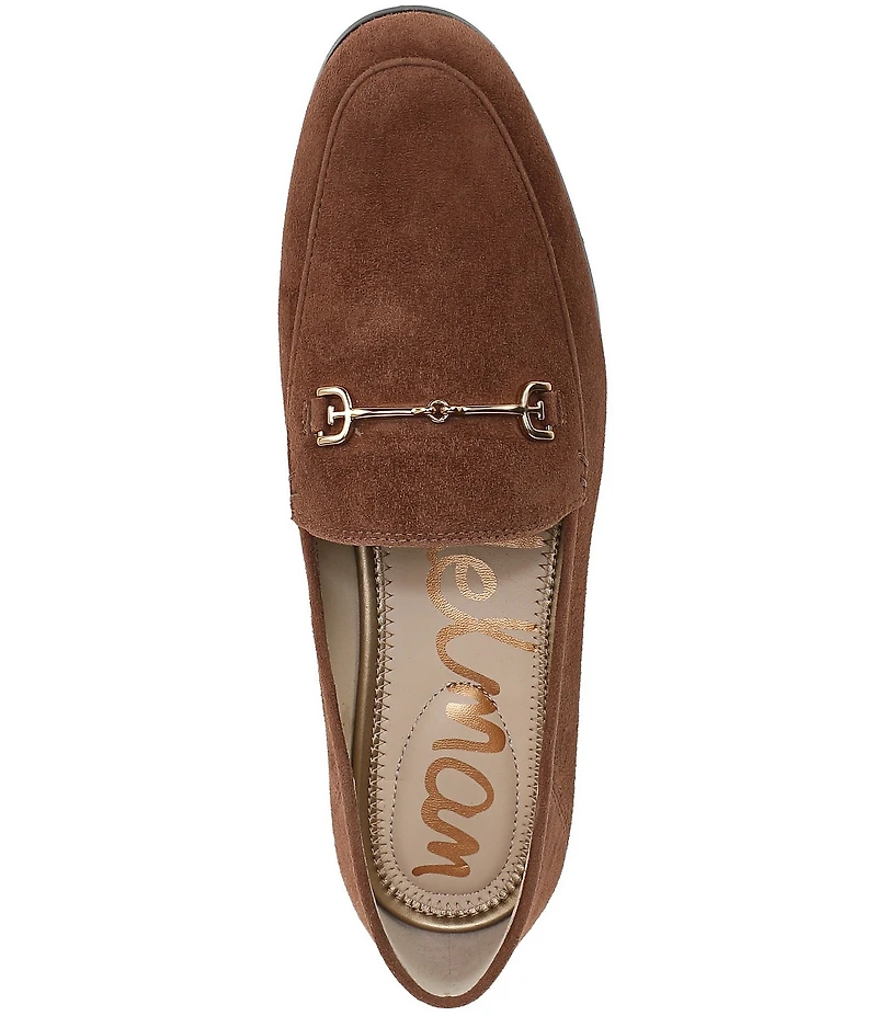 Sam Edelman Loraine Suede Bit Buckle Loafers