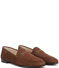 Sam Edelman Loraine Suede Bit Buckle Loafers