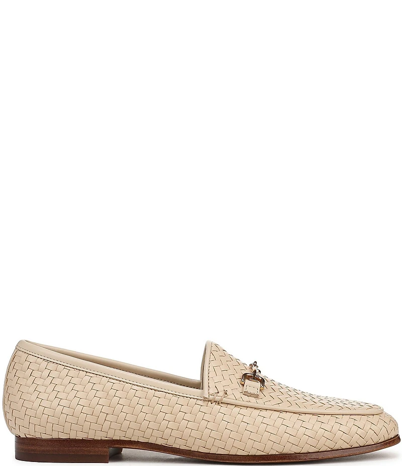 Sam Edelman Loraine Woven Bit Buckle Loafers