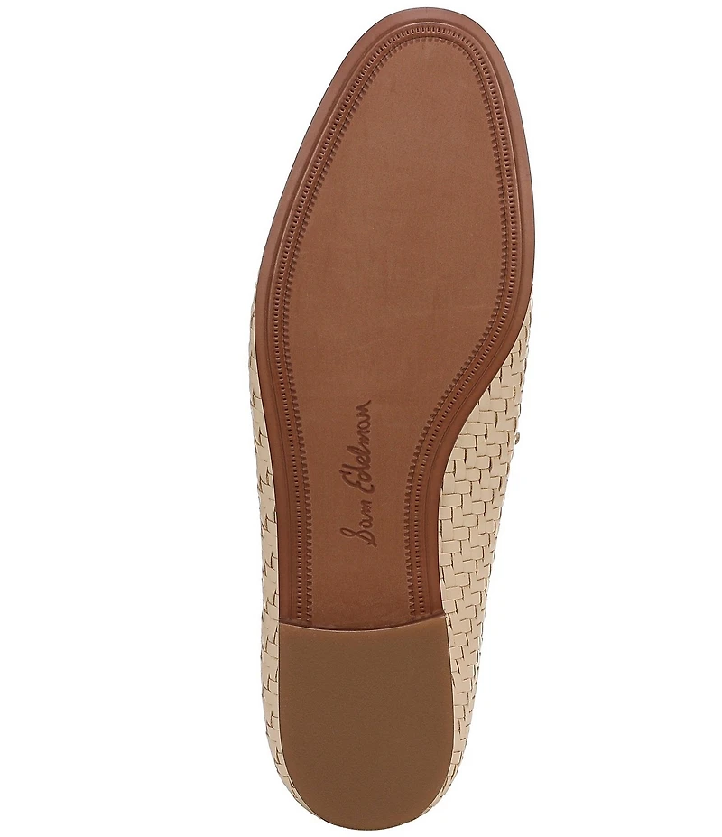 Sam Edelman Loraine Woven Bit Buckle Loafers