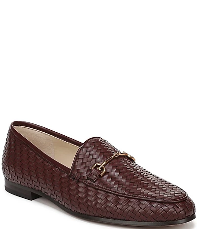 Sam Edelman Loraine Woven Bit Buckle Loafers
