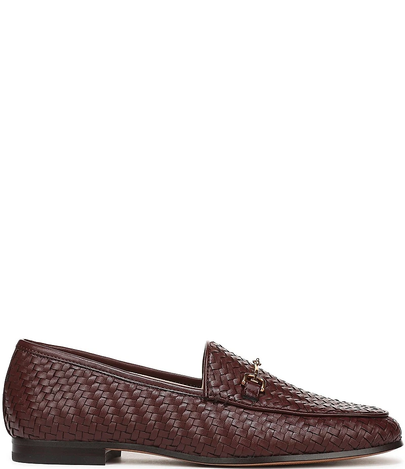 Sam Edelman Loraine Woven Bit Buckle Loafers