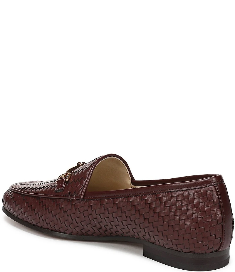 Sam Edelman Loraine Woven Bit Buckle Loafers