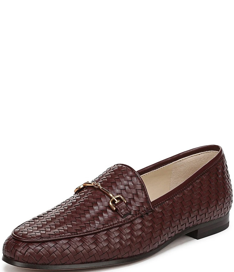 Sam Edelman Loraine Woven Bit Buckle Loafers