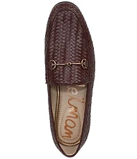 Sam Edelman Loraine Woven Bit Buckle Loafers