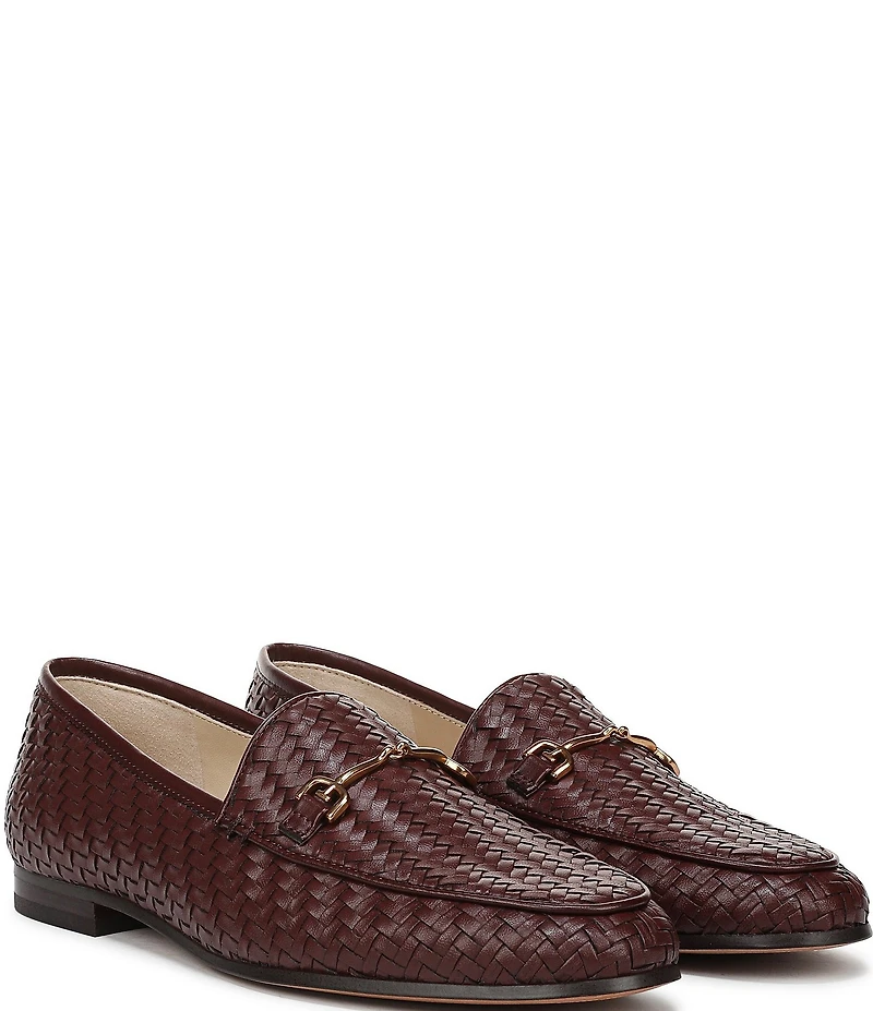 Sam Edelman Loraine Woven Bit Buckle Loafers