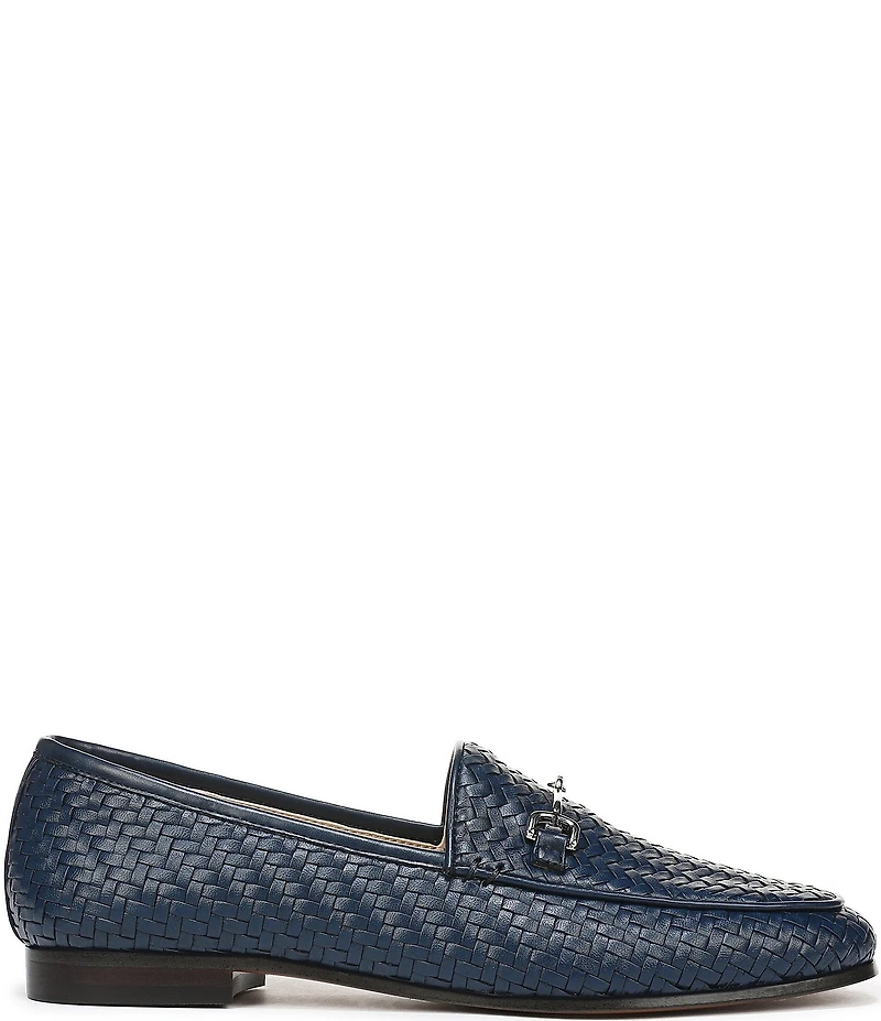Sam Edelman Loraine Woven Bit Buckle Loafers
