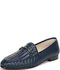 Sam Edelman Loraine Woven Bit Buckle Loafers