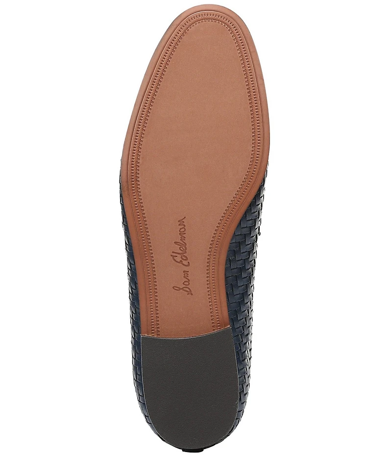 Sam Edelman Loraine Woven Bit Buckle Loafers
