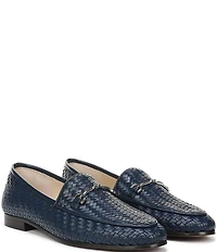 Sam Edelman Loraine Woven Bit Buckle Loafers