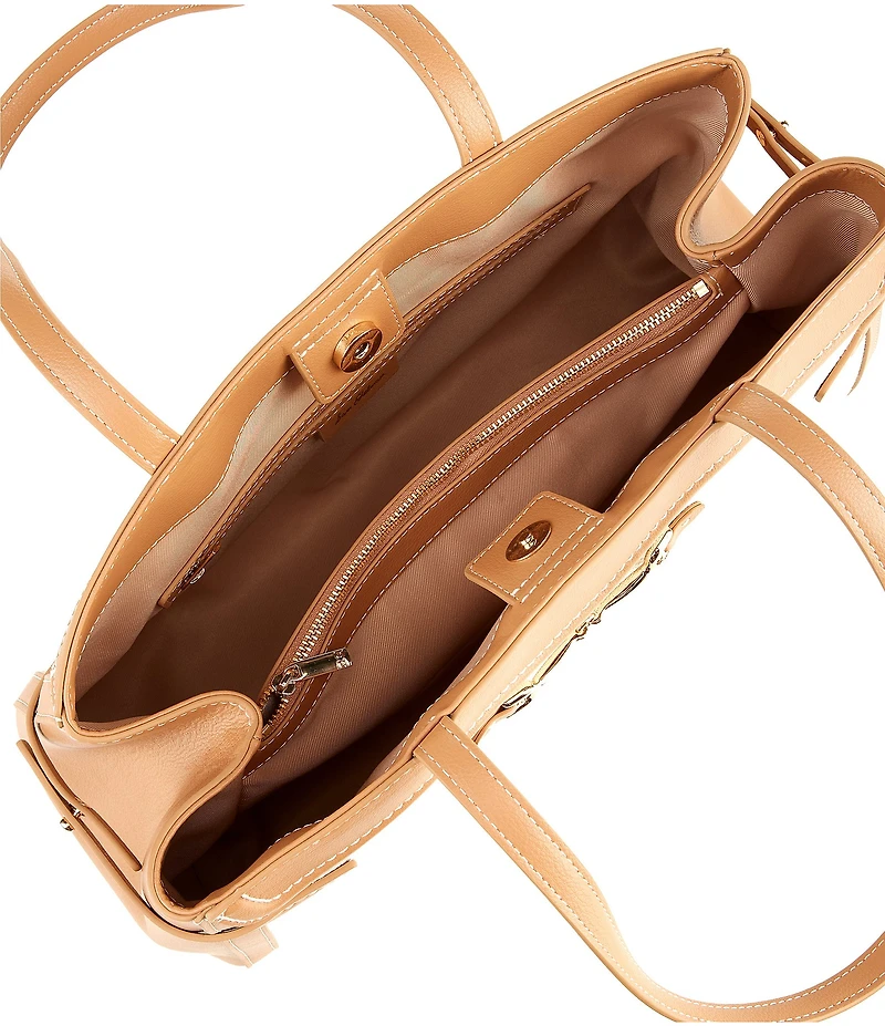 Sam Edelman Loraine Woven Bit Buckle Tote Bag