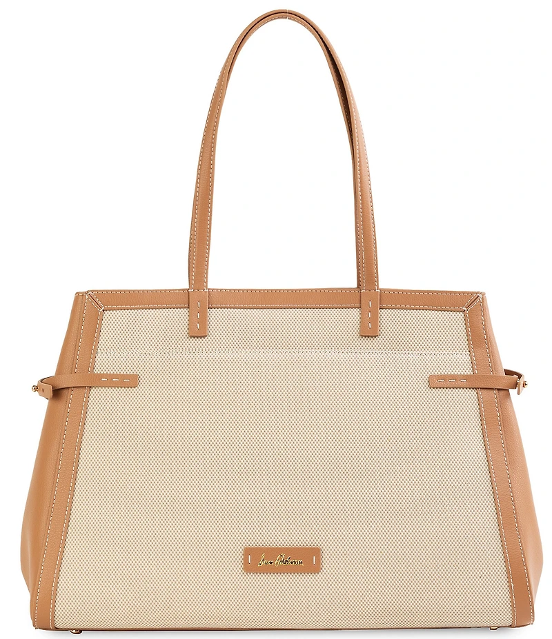 Sam Edelman Loraine Woven Bit Buckle Tote Bag