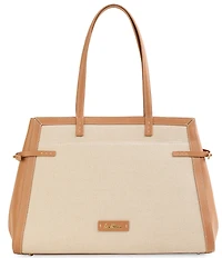 Sam Edelman Loraine Woven Bit Buckle Tote Bag