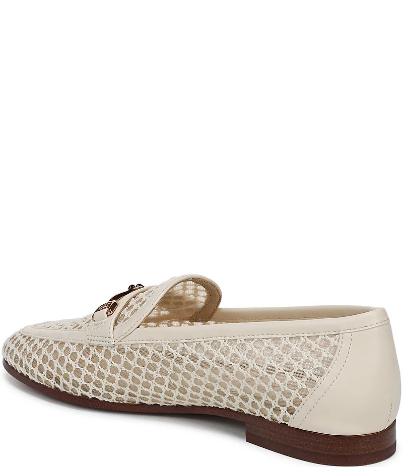 Sam Edelman Loraine Woven Mesh Bit Buckle Loafers
