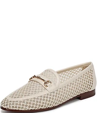 Sam Edelman Loraine Woven Mesh Bit Buckle Loafers
